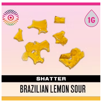 Brazilian Lemon Sour (White Label) 1G Shatter