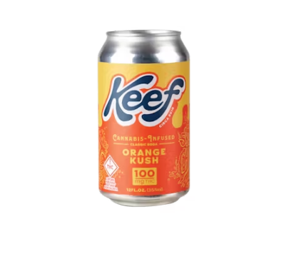 KEEF Orange Kush XTREME 100MG: A Potent Citrus Burst in Every Sip