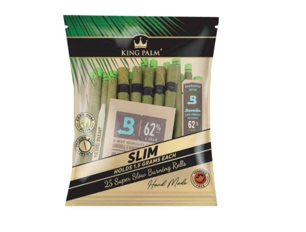 King Palm Slim Rolls: The Perfect Tobacco-Free Blunt for a Smooth, All-Natural Smoke