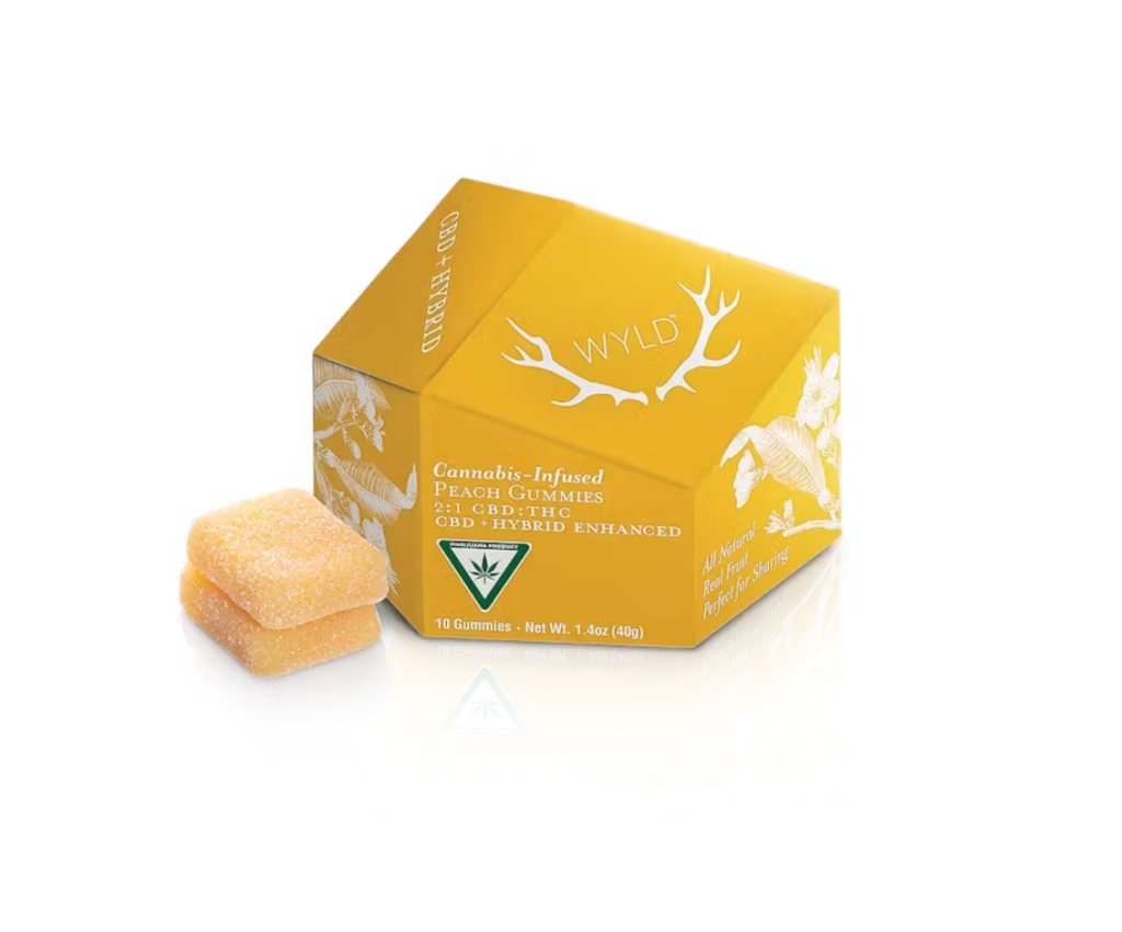 WYLD Peach 2:1: A Balanced CBD Edible for Beginners