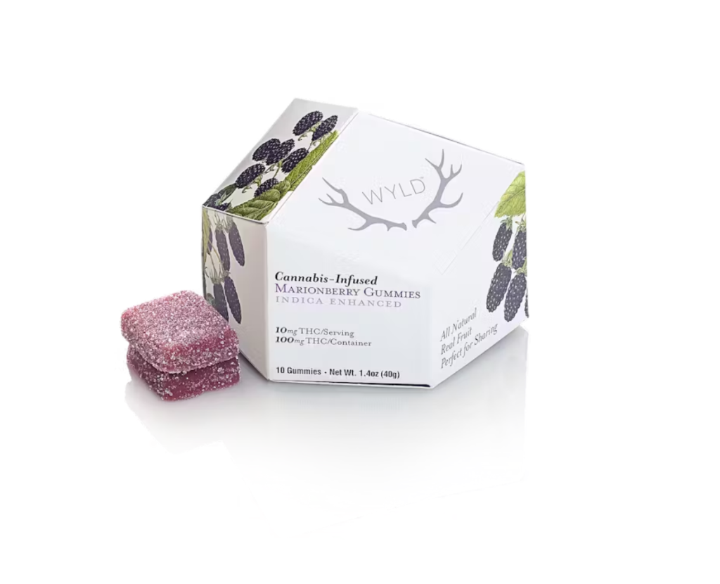 Wyld Marionberry THC Gummies 100mg