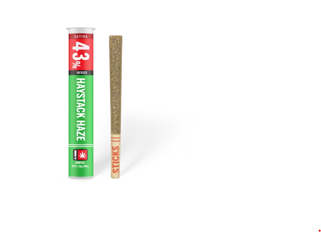 Haystack Haze (Sticks) Infused Preroll — Balanced, Potent, and Flavorful
