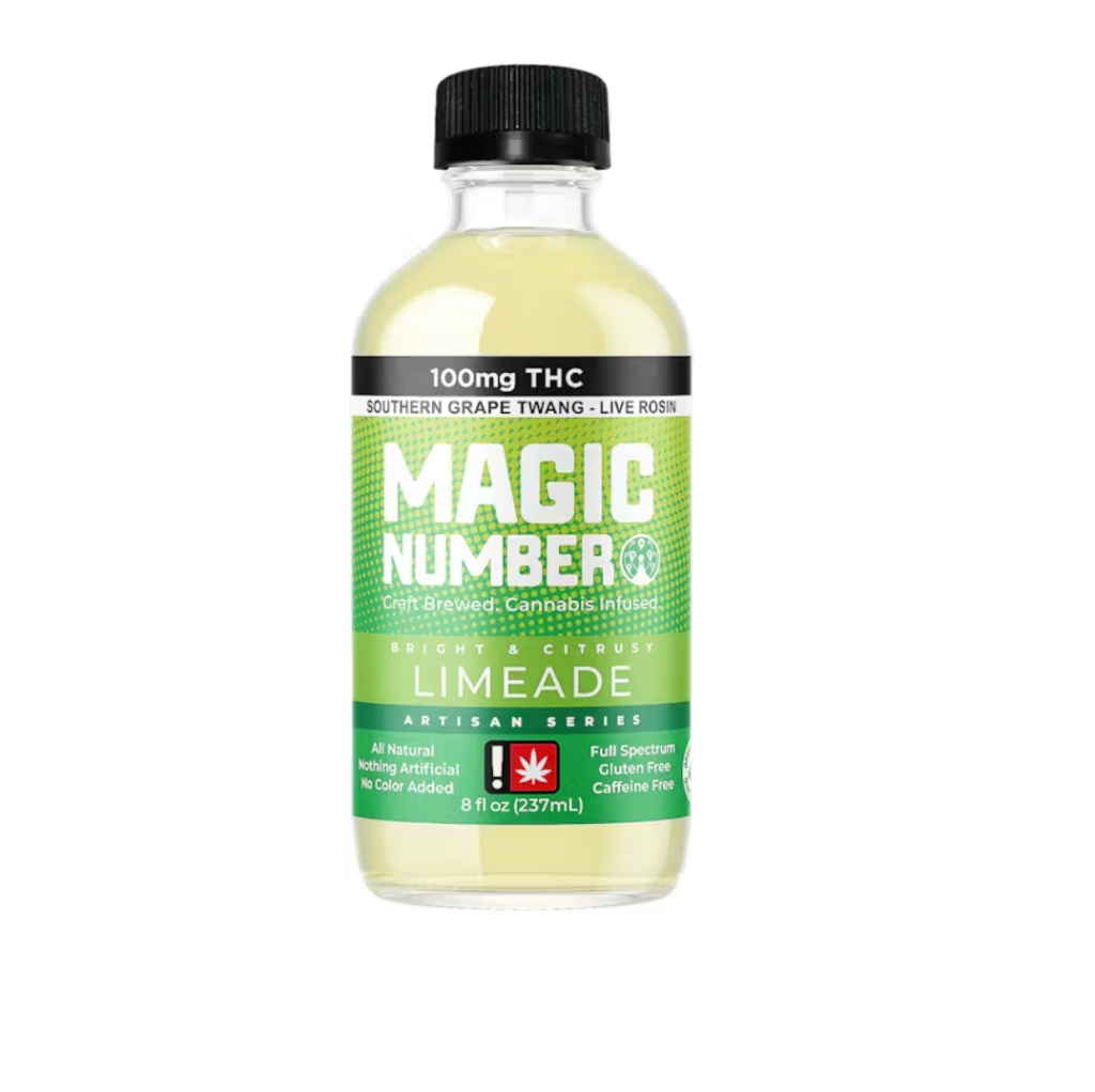 Magic Number Limeade: Crisp Citrus Flavor with a Refreshing Cannabis Twist